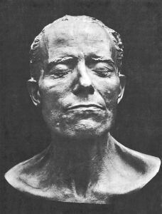 Mahler's death-mask